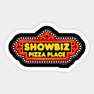 Showbiz Pizza Sticker